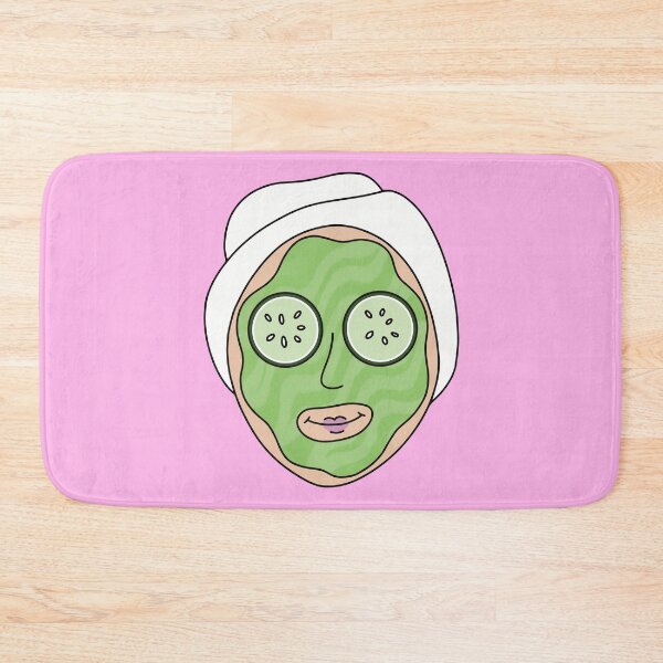 Item preview, Spa Day Cucumber Mask designed and sold by murialbezanson.