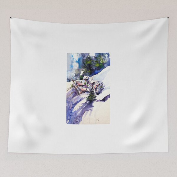 Item preview, Wintertime village designed and sold by kovacsannabrigi.