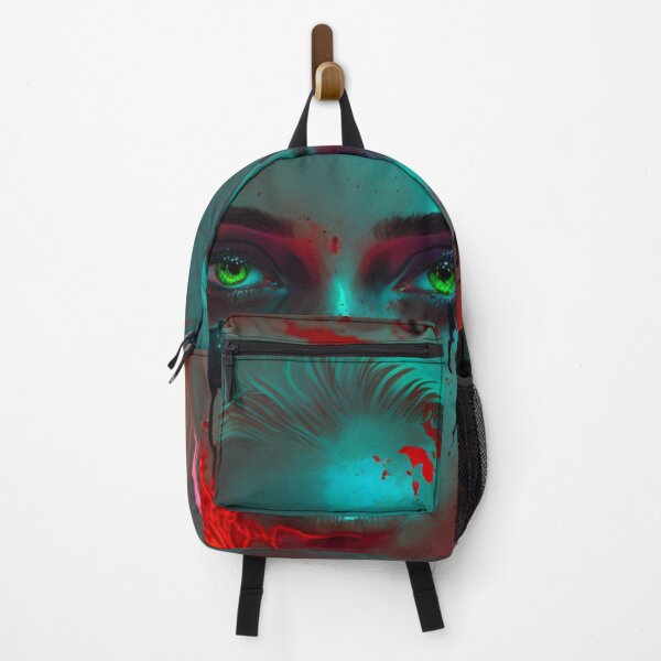 Item preview, Futuristic Dark Girl Power with Neon colors - Trending designed and sold by Dualism619.