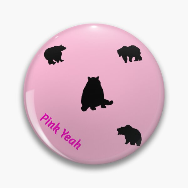 Item preview, Patrón de oso grizzly rosa designed and sold by Pink  Yeah.
