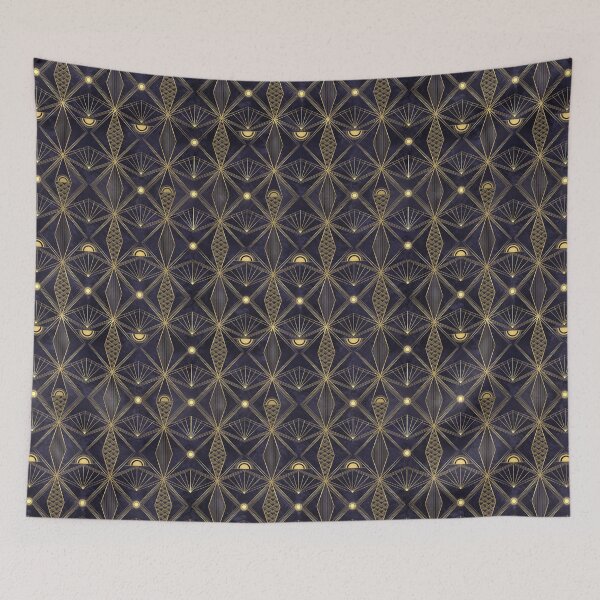 Item preview, Golden Art Deco Marble designed and sold by Lori Buesking Studio.