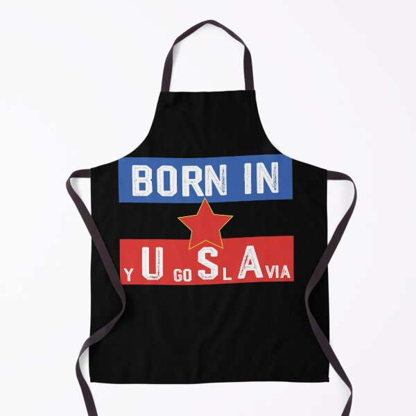 Item preview, Funny Graphic Design Of Born In Yugoslavia As Born In USA Funny Americans And Patriotic USA Lovers designed and sold by ArabCorner.