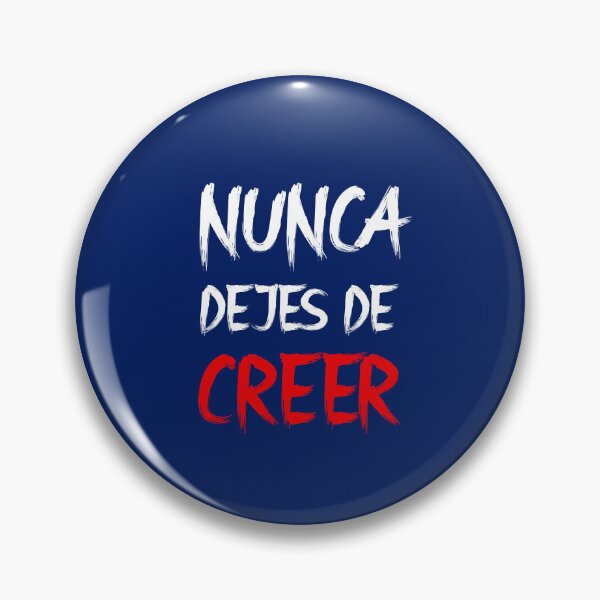 Item preview, Nunca Dejes de Creer White Red designed and sold by VRedBaller.