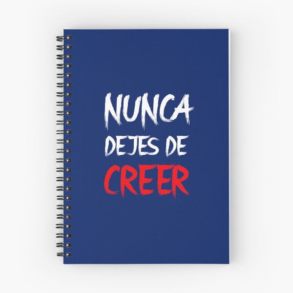 Item preview, Nunca Dejes de Creer White Red designed and sold by VRedBaller.