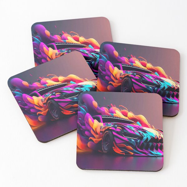 Item preview, Extreme Motorsports with fast cars  designed and sold by AiArtestry.