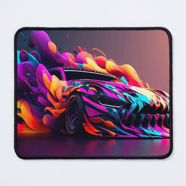 Item preview, Extreme Motorsports with fast cars  designed and sold by AiArtestry.