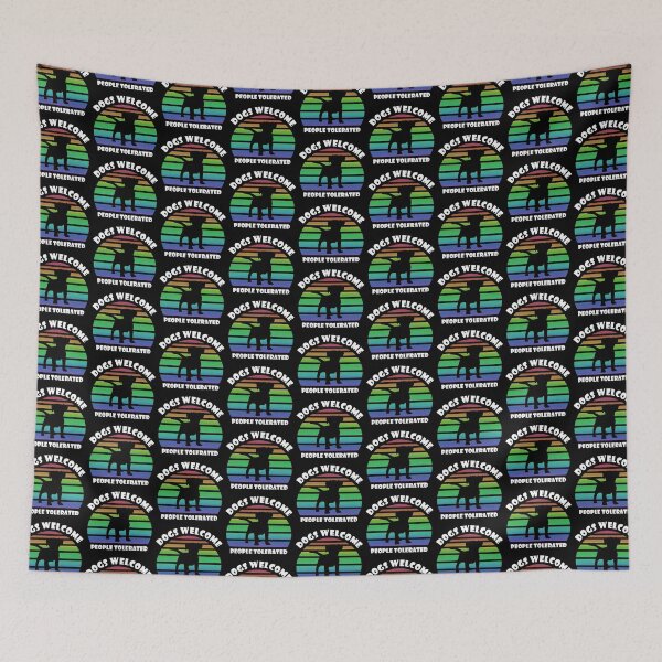 Item preview, Dogs Welcome, People Tolerated. designed and sold by SyzygyCreative.