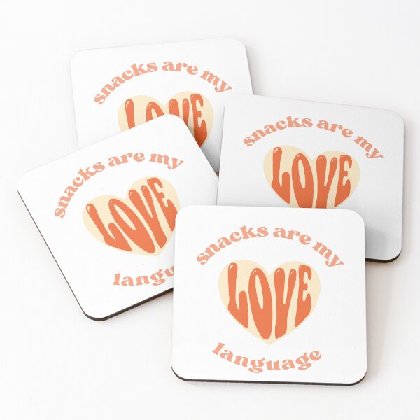 Item preview, Snacks are my love language  designed and sold by 042design.
