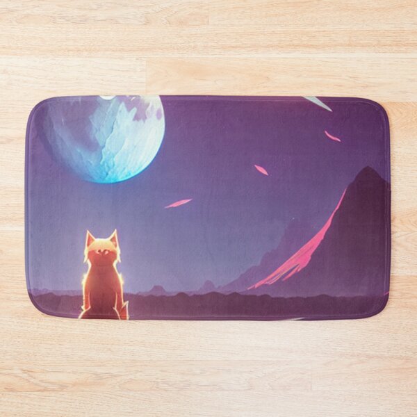 Item preview, Feline Astronomer: Cat Fishing for Stars on the Moon designed and sold by MoStorish.