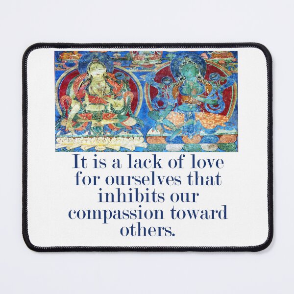Item preview, It Is A  Lack Of Love For Ourselves - Compassion Quote  designed and sold by CrankyOldDude.