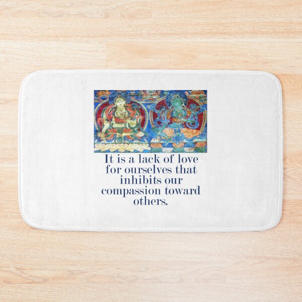 Item preview, It Is A  Lack Of Love For Ourselves - Compassion Quote  designed and sold by CrankyOldDude.