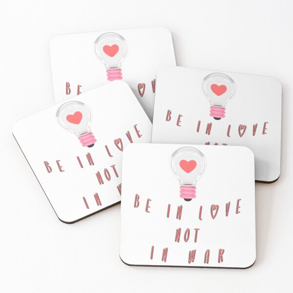 Item preview, Be in love not in war designed and sold by NSH Web.
