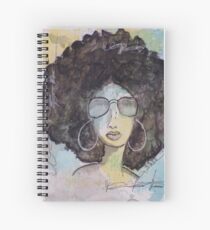 Dope Girl Art Spiral Notebook