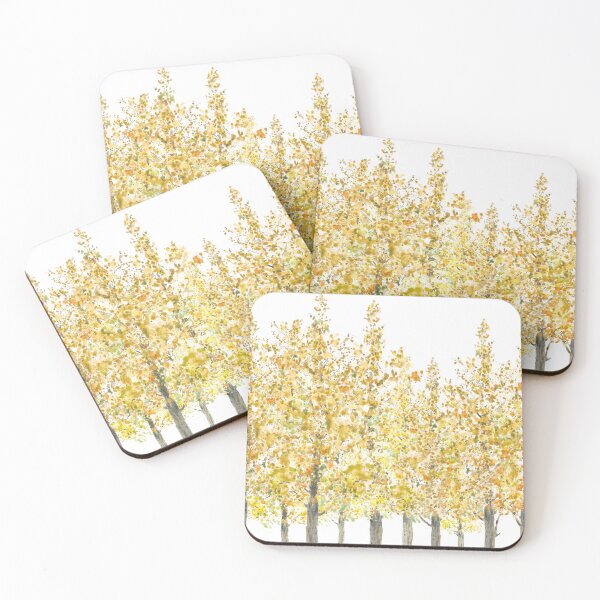 Item preview, autumn forest watercolor  designed and sold by ColorandColor.