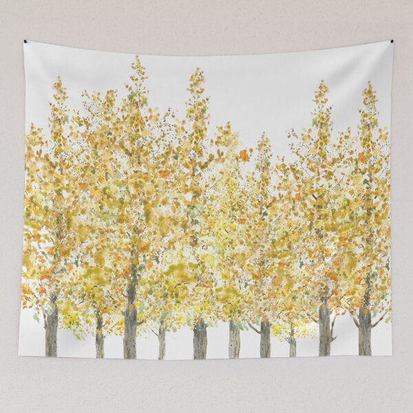 Item preview, autumn forest watercolor  designed and sold by ColorandColor.