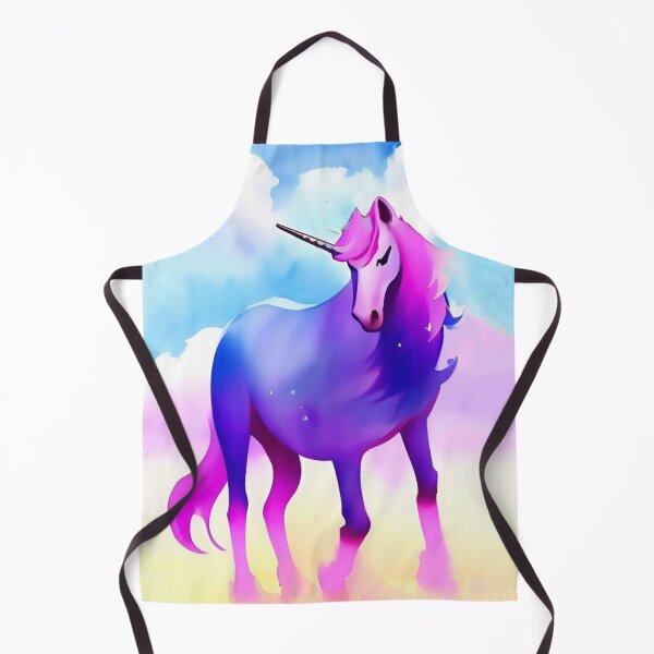 Item preview, Pretty Magical Watercolor Unicorn designed and sold by CattlettArt.