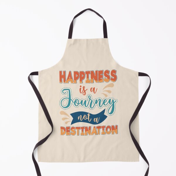 Item preview, Happiness is a Journey not a Destination Retro designed and sold by Alice-Elgawi.