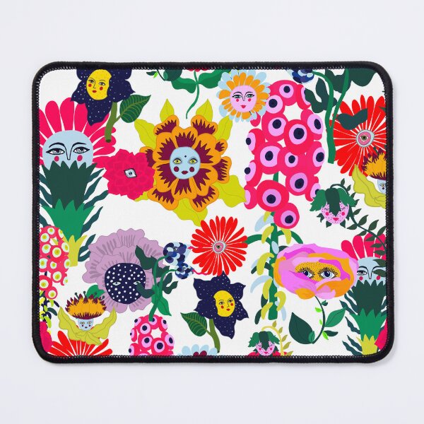 Item preview, A Rather Odd Garden Party repeat print designed and sold by EmilyHinderaker.