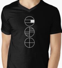 BAUHAUS ALPHABET SYMBOLS Men's V-Neck T-Shirt