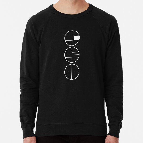 BAUHAUS ALPHABET SYMBOLS Lightweight Sweatshirt