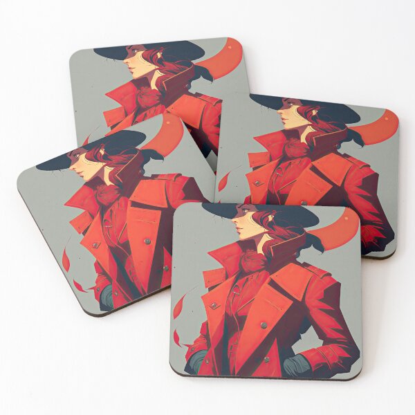 Item preview, Carmen Sandiego Vector Art Comic book Style designed and sold by ThatsTheStyle.