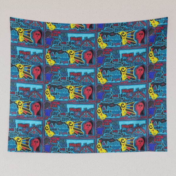 Item preview, For Her On The Phone Just Let Me go designed and sold by JaySnellingArt.