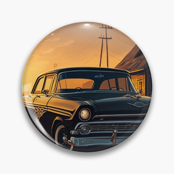 Artikelvorschau, American Classic Car Inspiriert vom Ford Fairlane GT entworfen und verkauft von TheArtfulAllie.