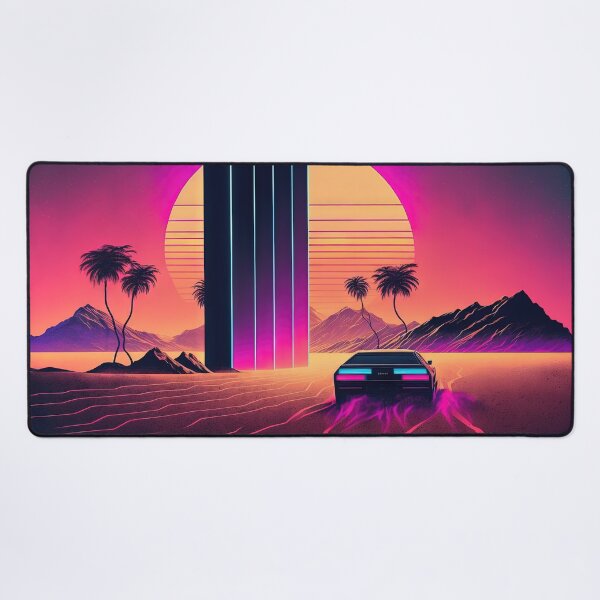 Item preview, Sunset Cruiser: Waves of the Wasteland designed and sold by Mullet Monkey.