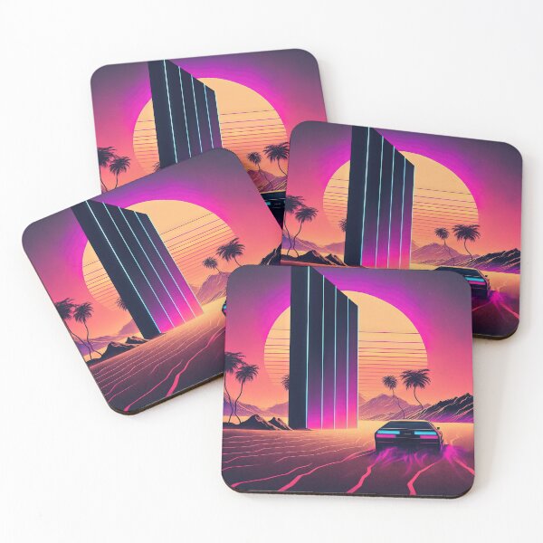 Item preview, Sunset Cruiser: Waves of the Wasteland designed and sold by Mullet Monkey.