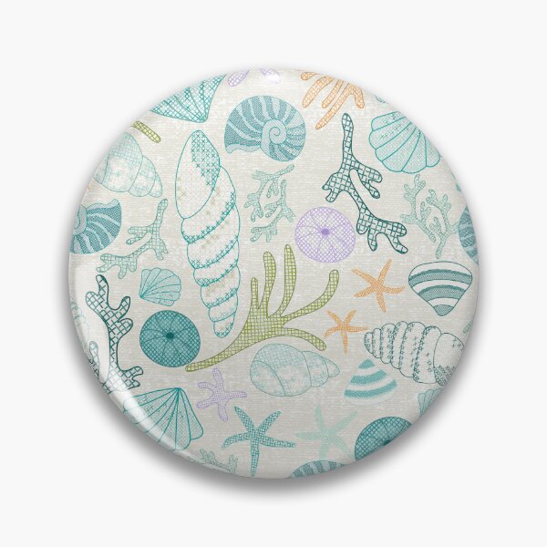 Item preview, Cross stitch seashells designed and sold by SweetCoolVibes.