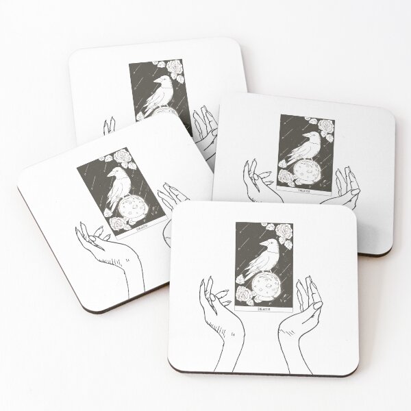 Item preview, Tarot Card - Major Arcana - Death - Hands designed and sold by Annalee Beer.