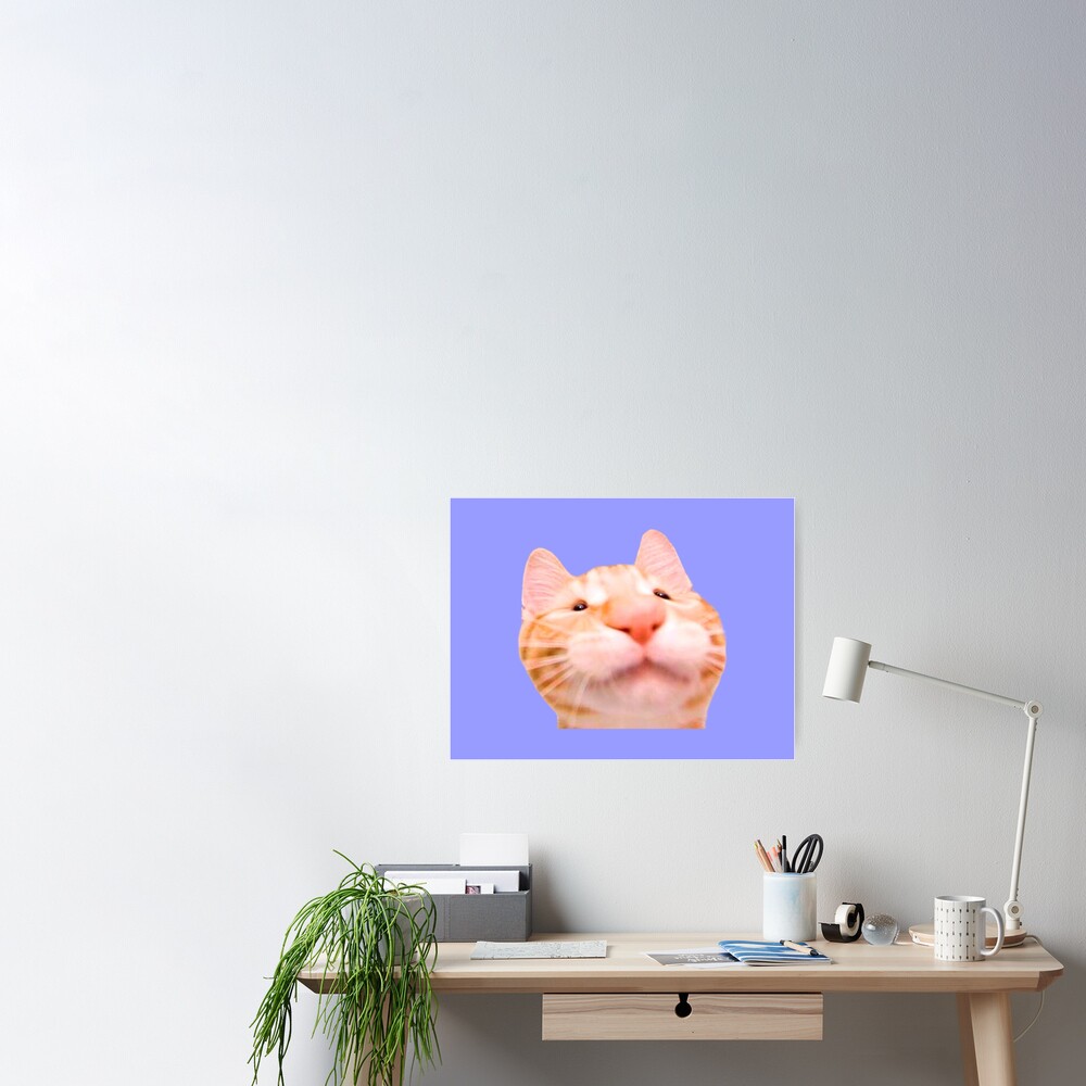 cat meme Art Print for Sale by tttatia