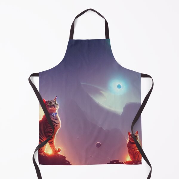 Item preview, Feline Feast in Space: Cat Eating Planets designed and sold by MoStorish.