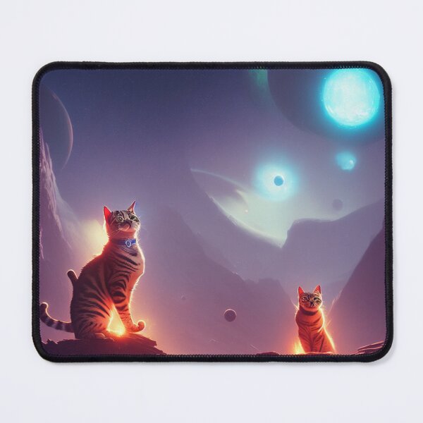 Item preview, Feline Feast in Space: Cat Eating Planets designed and sold by MoStorish.