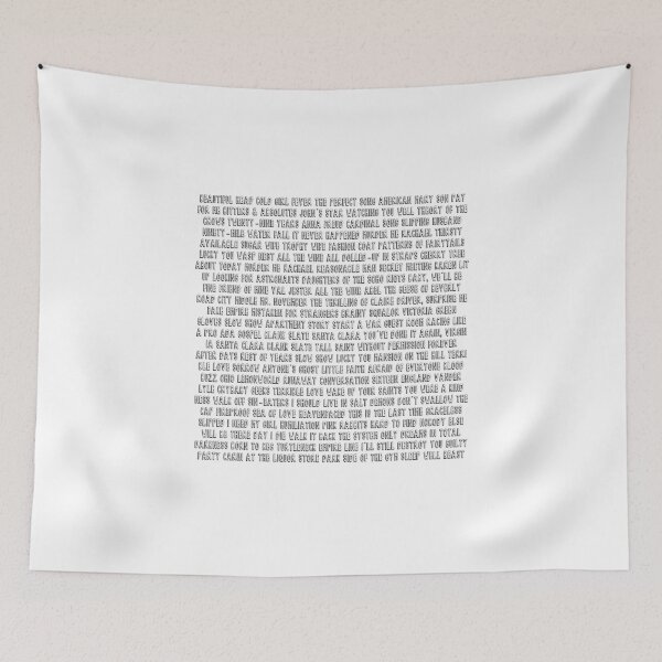 Item preview, The National All Songs up to SWB designed and sold by TheN.