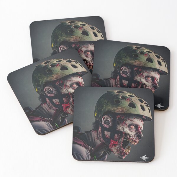 Item preview, MTB Ride or Die Zombie T Shirt designed and sold by The-Dark-Art.