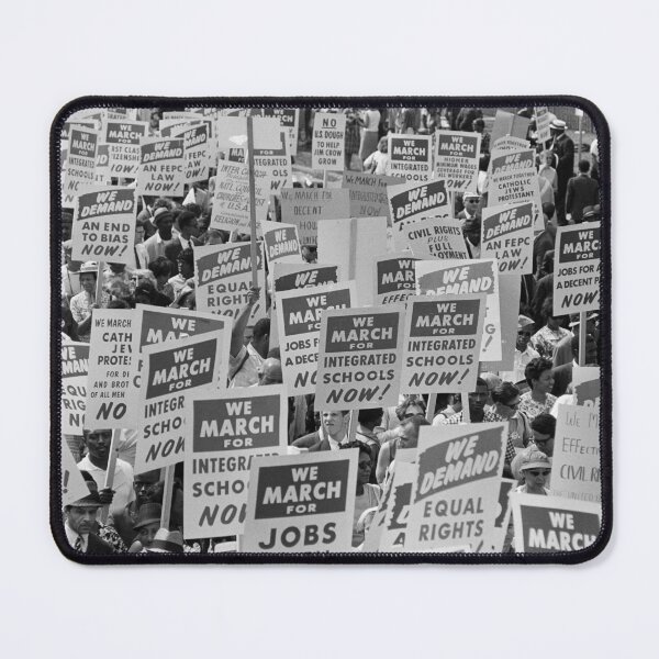 Item preview, Civil Rights March on Washington Vintage Photo designed and sold by World Vintage Photos.
