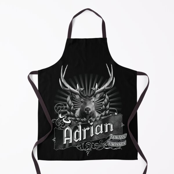Item preview, Old-Timey Deer/Buck Label with Adrian on it: A Vintage-Inspired Piece of Badassery designed and sold by PlaTolstoy.