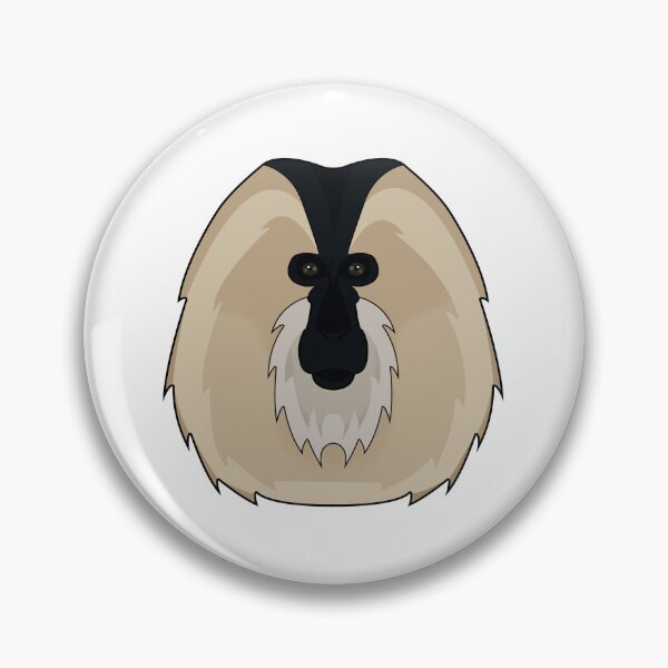 Item preview, Wander Macaque monkey face designed and sold by MaxFilms.