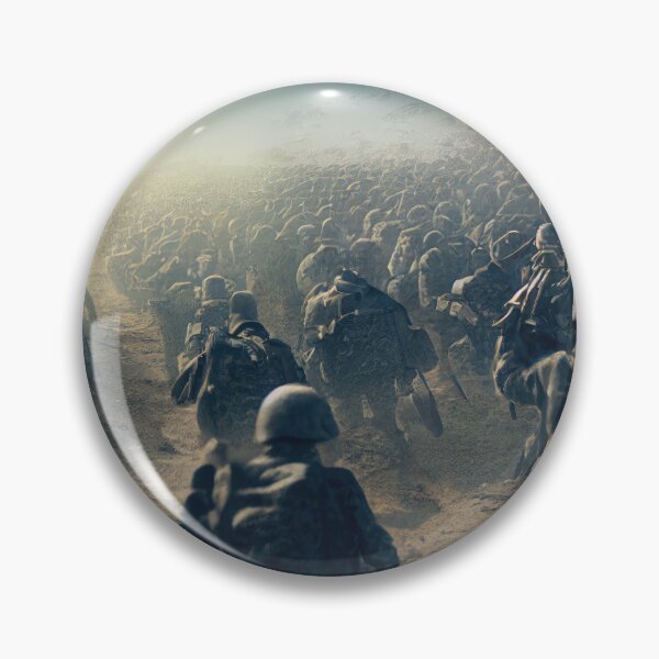 Item preview, Military Soldiers in Gear with Helmets Running Through Desert designed and sold by bryanchvzz.