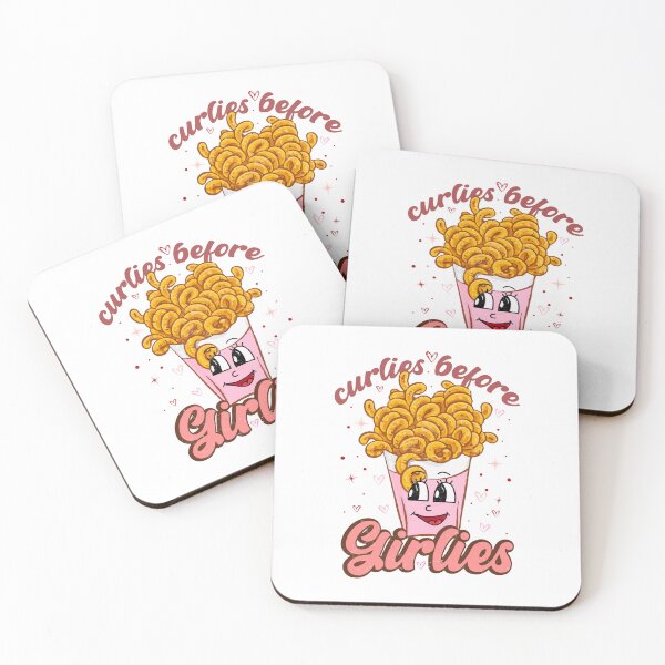 Item preview, Curlies Before Girlies, Funny Retro Valentine's Day designed and sold by printify.