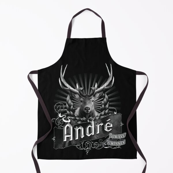 Item preview, Old-Timey Deer/Buck Label with André on it: A Vintage-Inspired Piece of Badassery designed and sold by PlaTolstoy.