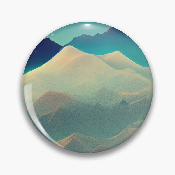 Item preview, Winter Blue Ridge Mountain Landscape with Glowing Peak  designed and sold by bryanchvzz.