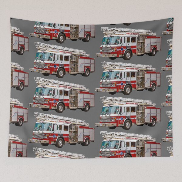 Item preview, Fire truck Whistler Canada designed and sold by Dalyndigital Photography.