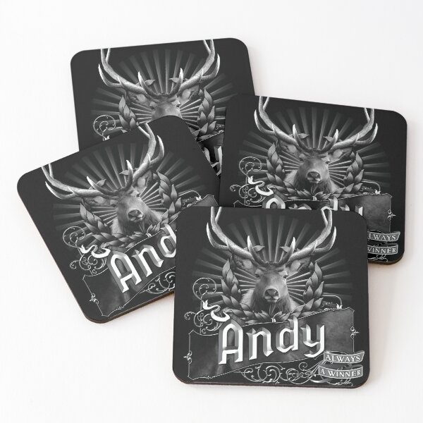 Item preview, Old-Timey Deer/Buck Label with Andy on it: A Vintage-Inspired Piece of Badassery designed and sold by PlaTolstoy.