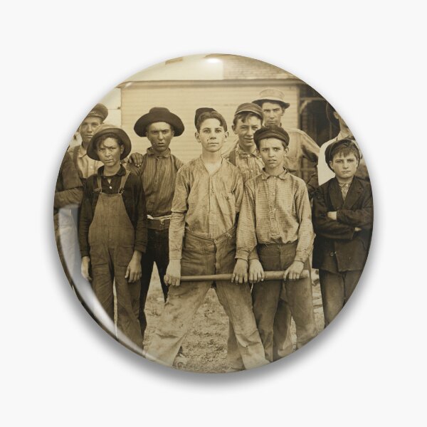 Item preview, The Ball Team by Lewis Hines, 1908 designed and sold by World Vintage Photos.