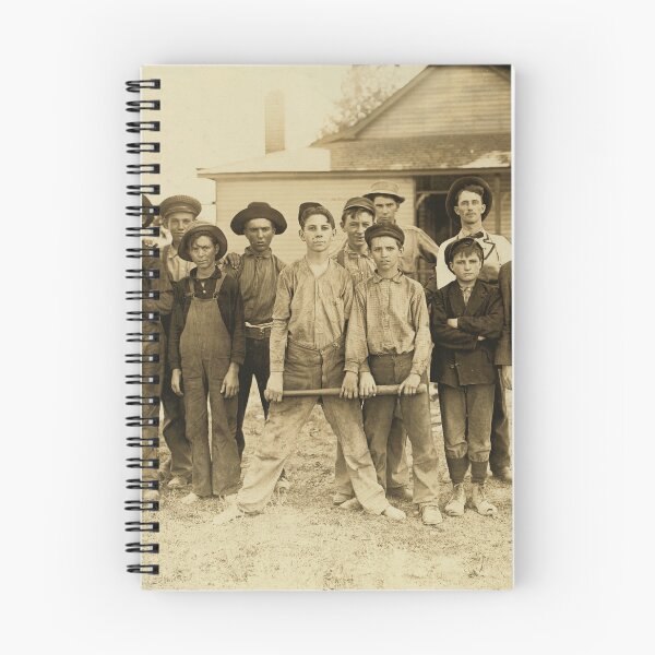 Item preview, The Ball Team by Lewis Hines, 1908 designed and sold by World Vintage Photos.