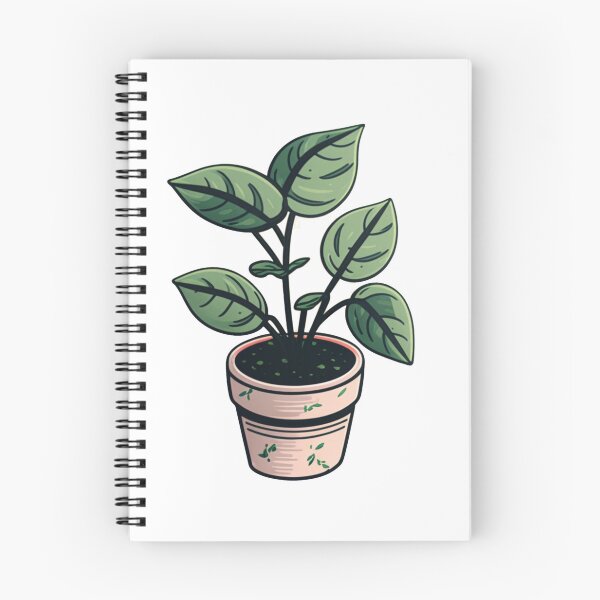 Item preview, Simple Green Potted Plant Drawing designed and sold by KodakDesigns.