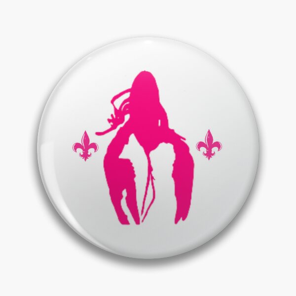 Artikelvorschau, Rosa Langusten Fleur de Lis Design entworfen und verkauft von trailsitravel.