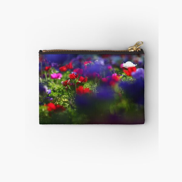Item preview, blue washed flowers in a field  designed and sold by orgal2.